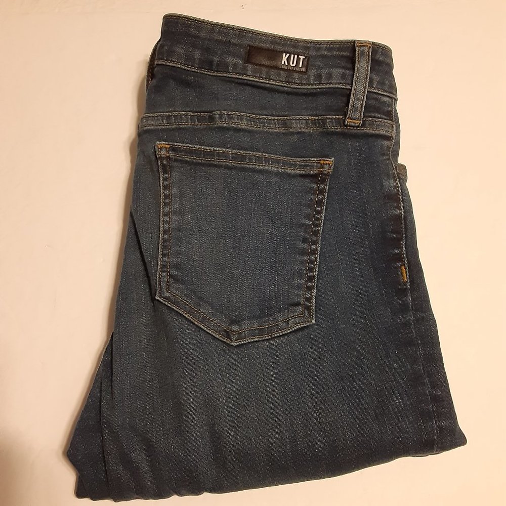 Kut from the Kloth Women's High Rise Diana Fab Ab Skinny Jeans Size 10